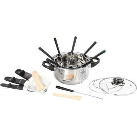Eredeti  Gourmetmaxx Raclette és fondü szett kerámia