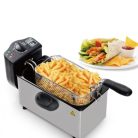 Royalty Line olajsütő, fritőz, 2000W teljesítménnyel, 3 literes