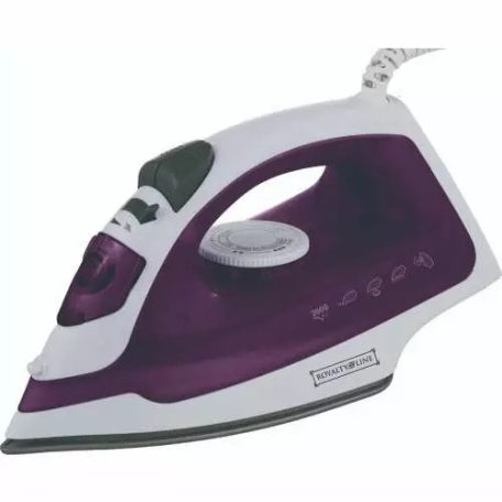 Royalty Line ® DB15411 vas - gőzvas - 2000W - 240ml - Kérámia talp lemez - lila