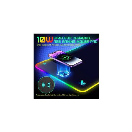 GIM vezeték nélküli töltő RGB játék egérpad 