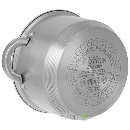 Hoffner acél edény 2.7L