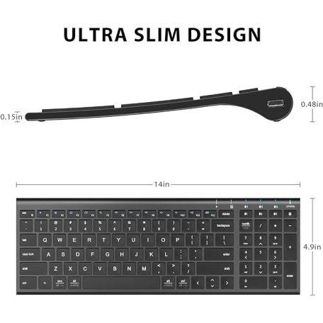 iClever BK10 Bluetooth billentyűzet