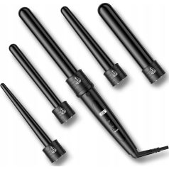   ELEHOT-Store ET-W301 5 az 1-ben LCD kerámia bevonat hajformázó 