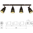 IMPTS mennyezeti lámpa