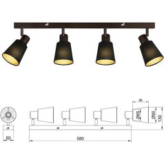 IMPTS mennyezeti lámpa